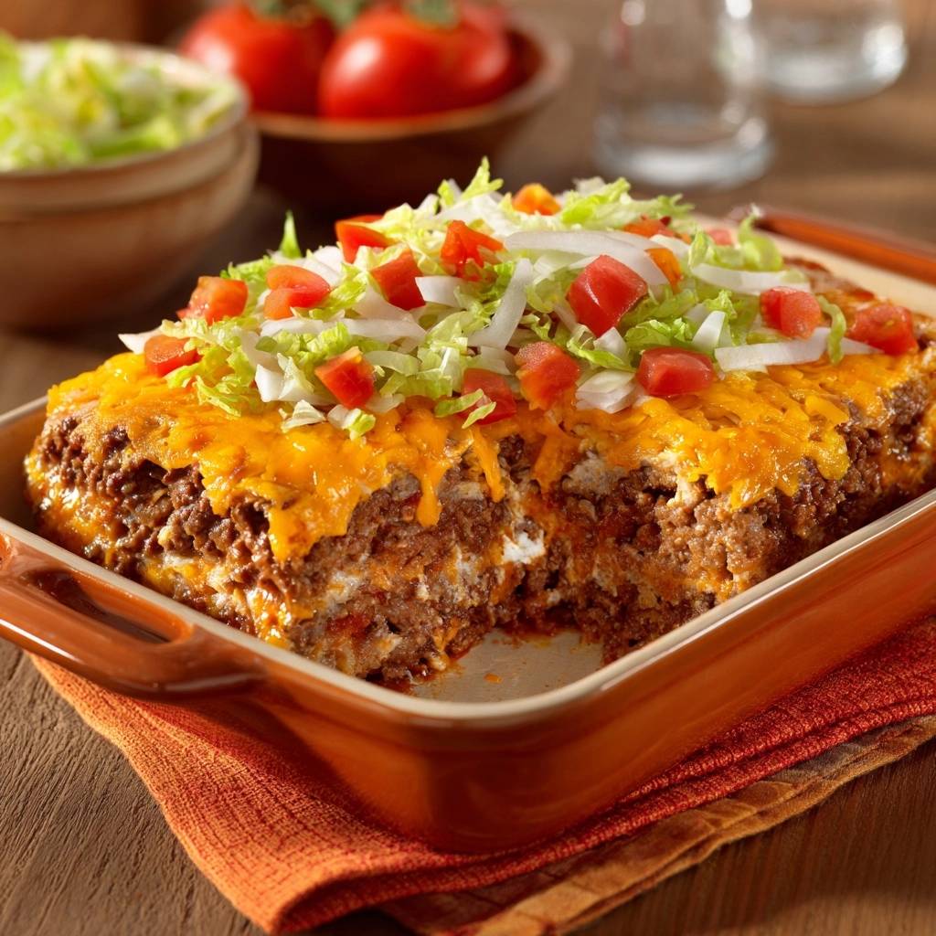 No More Soggy! Get Crunchy, Sturdy Slices with This Taco Casserole